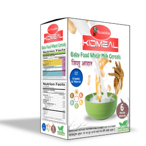 kidmeal baby food wheat milk cereal